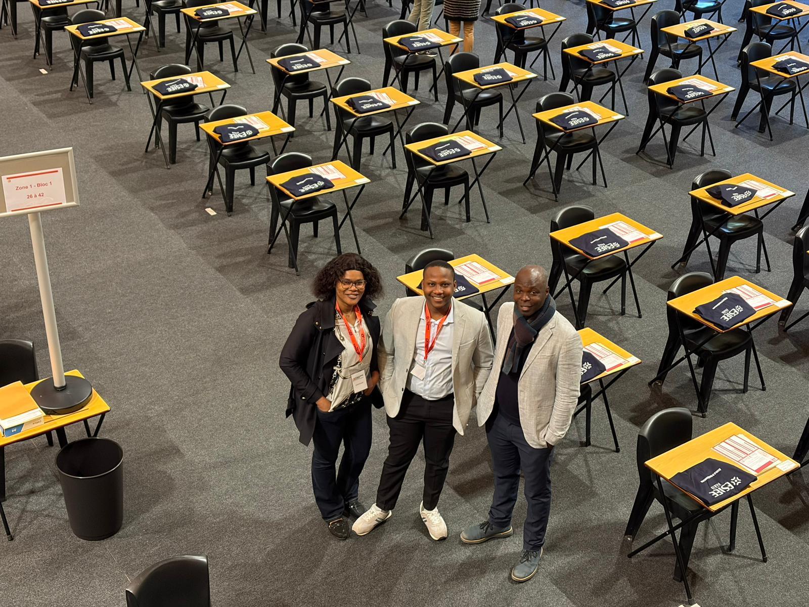 L'équipe Appariteur dans la salle d'examen du Concours Alpha 2026 — ESIEE Paris & ESIEA